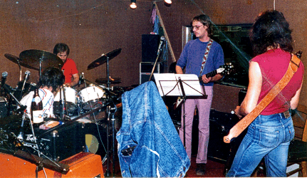 Raisin Cain im Studio