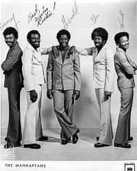 The Manhattans "Kiss and say goodbye"