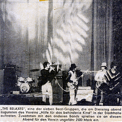 Relaxes in der Stadthalle